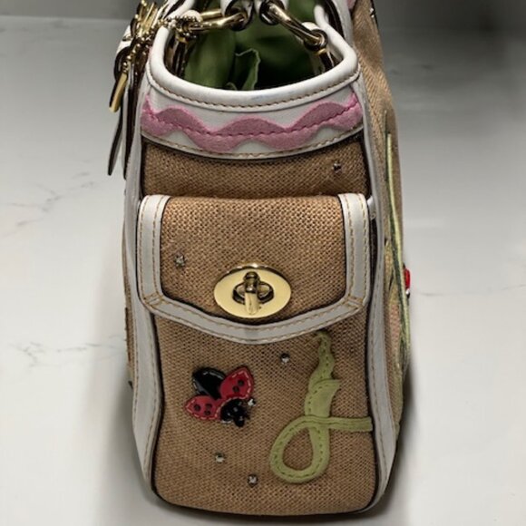 Coach 4439 Limited Edition Ladybug Hampton Tote Handbag + COACH dust bag - Picture 6 of 14